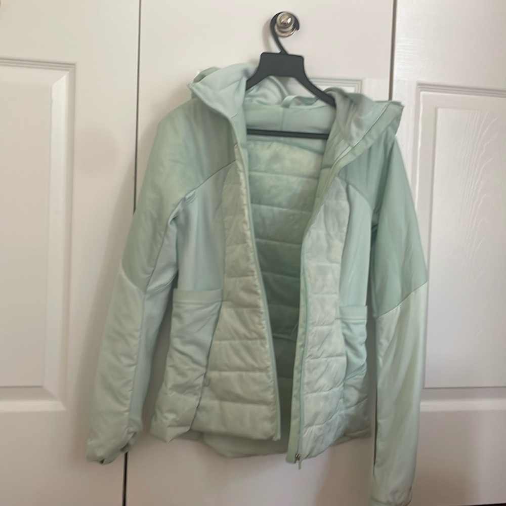 teal lululemon jacket size 4